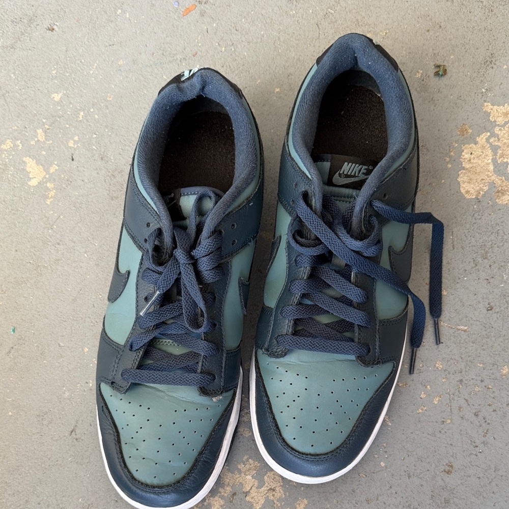 Nike Dark Blue and Teal Sneakers